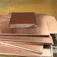 Plaque de cuivre plaquée en acier inoxydable