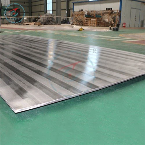 Feuille de tôle d'acier revêtue d'acier inoxydable ASTM