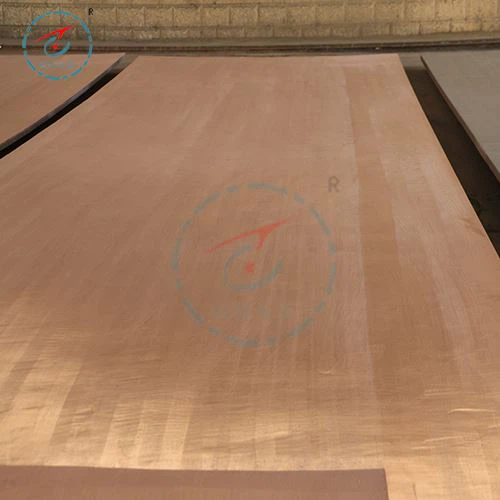 Plaque métallique revêtue d'acier à faible teneur en carbone