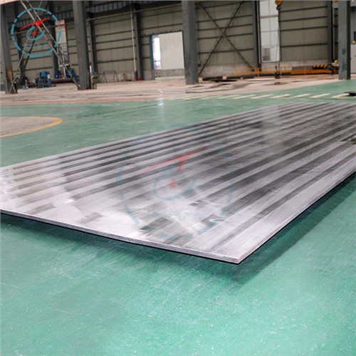 Plat plaqué bimétallique en aluminium d'acier inoxydable par la soudure explosive