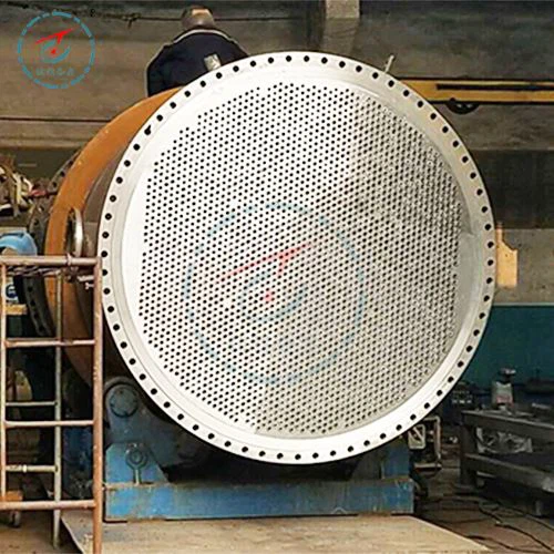 Feuille de tube plaquée en acier au titane pour échangeur de chaleur